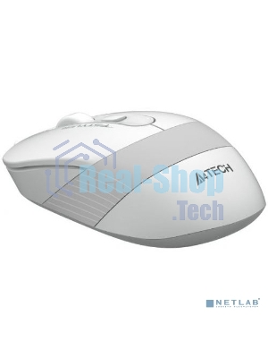 Мышь беспроводная A4Tech Fstyler FG10 белый/серый, 2000 dpi, радиоканал, USB, кнопки - 4