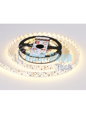Светодиодная лента Ambrella light GS3701 2835 240Led /24W m/ 24V IP20 3000K/ 5000*14*1.2mm (2 конт.)