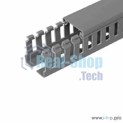 Кабель-канал перфорированный 60х40 L2000 ИМПАКТ серия М (7х11) IEK CKM50-060-040-1-K03