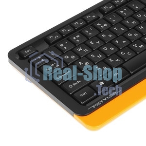 Комплект клавиатура+мышь A4Tech FStyler FG1010 беспроводной, USB, 2000 DPI, белый/серый