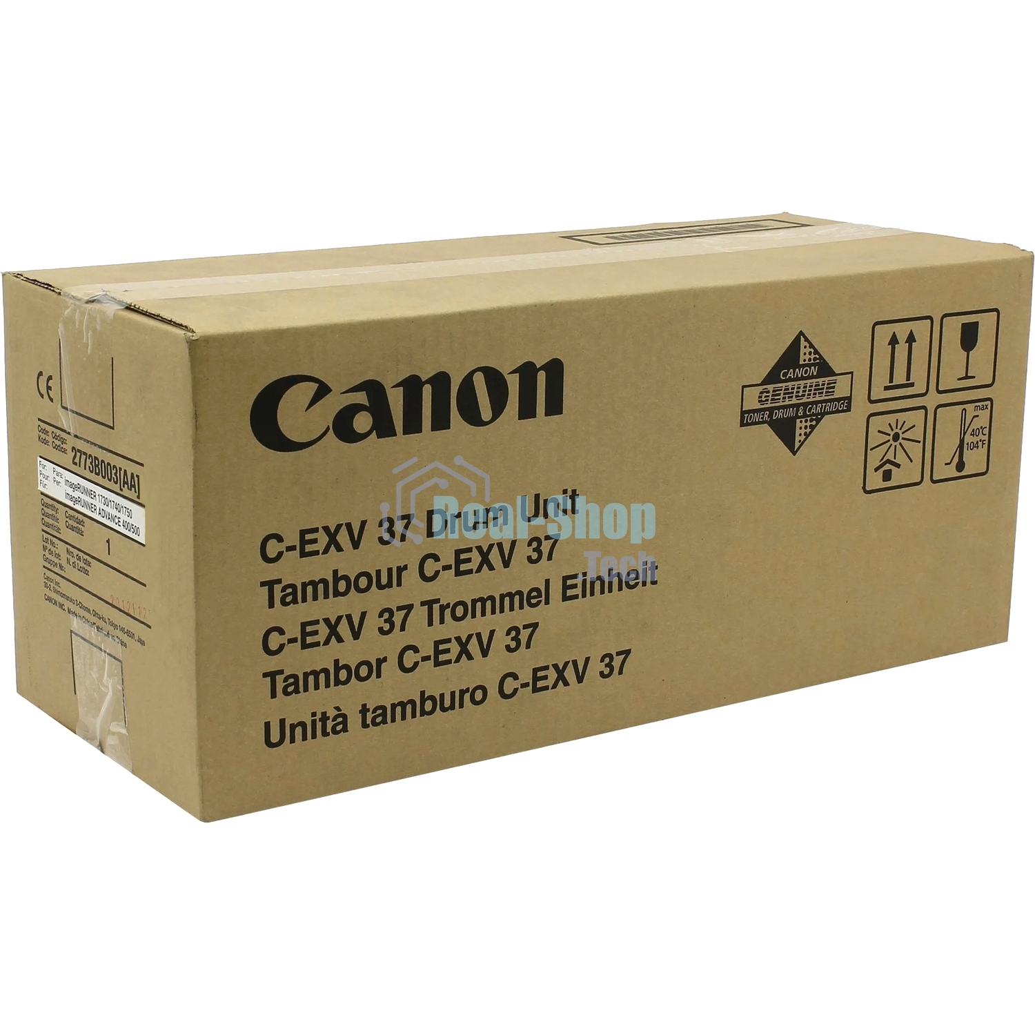Барабан Canon C-EXV37 2773B003AA для IR1730/40/50 (169 000 стр)