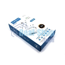 Блок питания (сетевой адаптер) HOCO С12Q Smart QC3.0, кабель Micro USB, USB, 5V, 3.0A, белый
