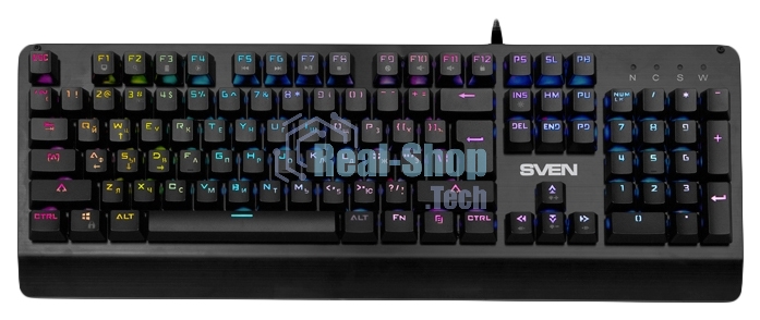 Клавиатура SVEN KB-G9700 проводная, USB Type-A, чёрный