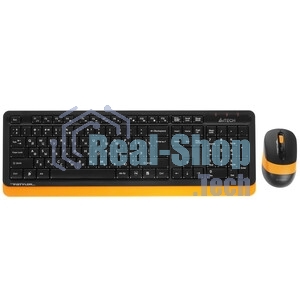 Комплект клавиатура+мышь A4Tech FStyler FG1010 беспроводной, USB, 2000 DPI, белый/серый