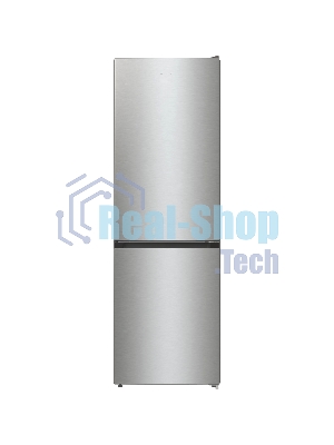 Холодильник Gorenje NRKE62XL серебристый металлик двухкамерный 203/99л морозилка снизу, No Frost