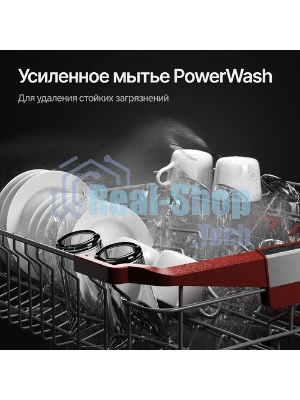 Встраиваемая посудомоечная машина Kuppersberg GIM 6092, High-Tech, 60 см, 15 комплектов, 7 программ, 3 корзины, конденсационная сушка, луч на полу, полная защита от протечек, индикатор отсутствия соли и ополаскивателя, отображение времени мытья, кнопочное управление, инверторный мотор, автоматическое открывание двери, LED подсветка, самодиагностика неисправностей, защита от детей, уровень шума 42 дб, энергоэффективность А+++