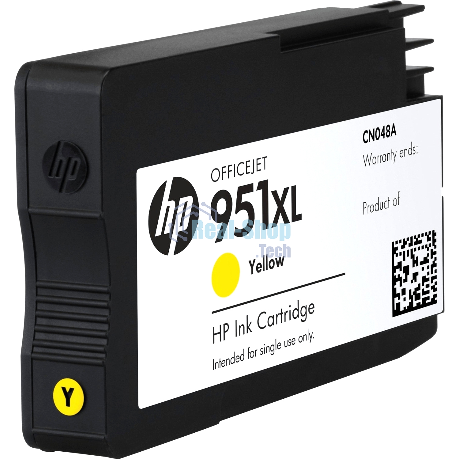 Картридж струйный HP 951XL CN048AE желтый для HP OJ Pro 8100/8600 (1500 стр.)