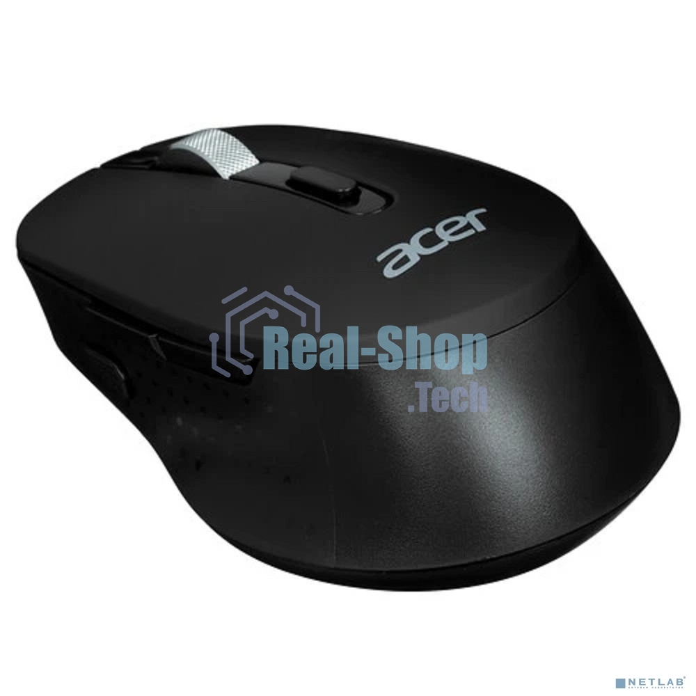Мышь беспроводная Acer OMR310 черный, 1600 dpi, радиоканал, Bluetooth, USB, кнопки - 7