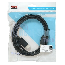 Кабель аудио-видео Buro v. 1.2 DisplayPort (m)/HDMI (m) 3м. Позолоченные контакты черный (BHP DPP HDMI-3)