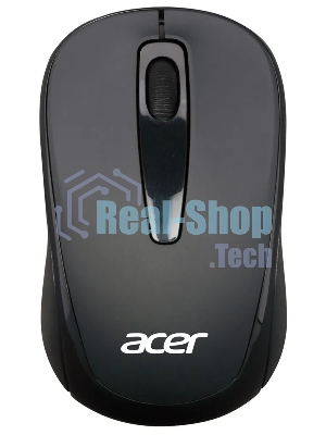 Мышь беспроводная Acer OMR133 черный, 1000 dpi, радиоканал, USB, кнопки - 3