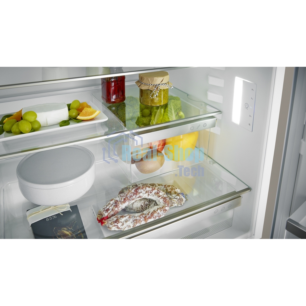 Встраиваемый холодильник Liebherr URc 3700-20 001 Pure, высота 86-92 см, door-on-door, без морозильного отделения, сенсорная электроника внутри камеры. Важно: увеличенная высота встраивания: 86-92 см