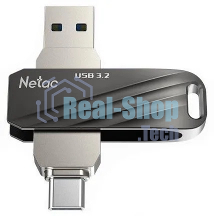 Флешка USB Netac US11 32Gb USB 3.0+TypeC Dual Flash