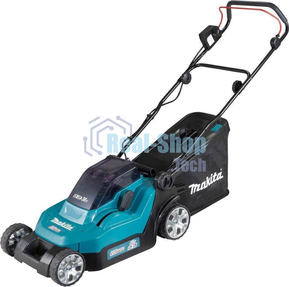 Газонокосилка аккумуляторная Makita DLM382CM2, 18 В, 4 Ач