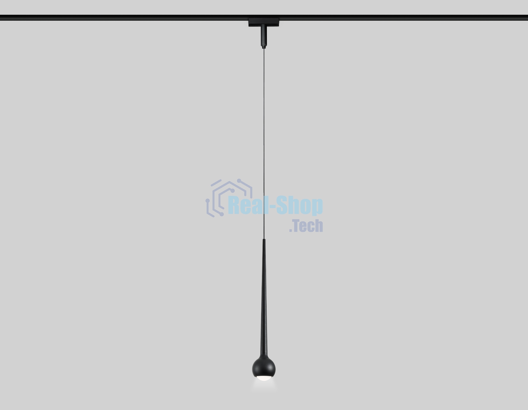 Светильник трековый светодиодный GV1644 BK черный IP20 9W 4200K 48V D75*1500