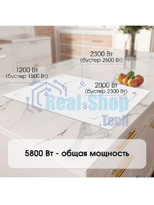 Индукционная варочная панель Zigmund & Shtain CI 49.4 W