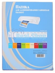 Пленка для ламинирования Office Kit, 250 мкм, A4, 100 шт., глянцевая216х303 (PLP12123-1)