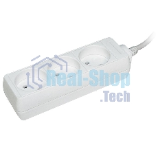 Удлинитель 3х3 м без заземл. 10А IP20 У3 2P IEK WYP10-06-03-03-N