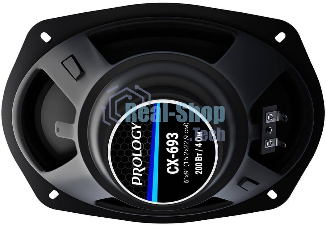 Колонки автомобильные Prology CX-693 200Вт 90дБ 4Ом 15x23см (6x9дюйм) (ком.:2кол.) коаксиальные трехполосные