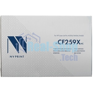 Картридж NVP совместимый NV-CF259X-SET10 (БЕЗ ЧИПА) для HP Laser Jet Pro M304/M404/M428 (10000k) (10 шт)
