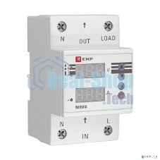 Реле напряжения и тока с дисплеем MRVA 50А PROxima EKF MRVA-50A