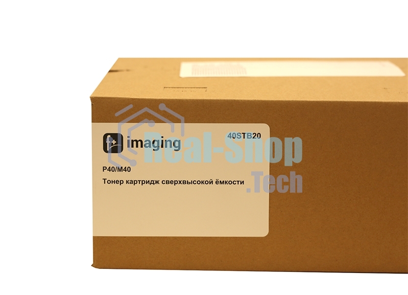 Картридж лазерный Fplus 40STB20 черный (20000 стр.) для f+ P40dn/M40adn