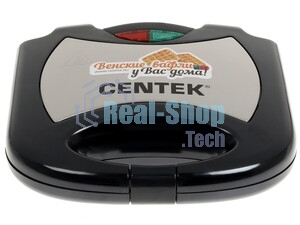 Вафельница Centek CT-1447,800 Вт. ВЕНСКИЕ ВАФЛИ анти пригарное покрытие, нагрев до 220 гр (в уп. 8 шт)