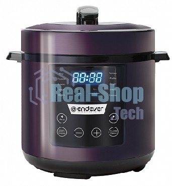 Мультиварка-скороварка Endever VITA 98 черный/сливовый электрическая Endever Vita 98