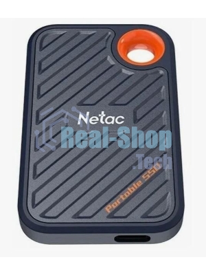 Внешний SSD Netac ZX20, 1TB, USB 3.2 Gen 2x2 Type-C, R/W 2000/1800, черный