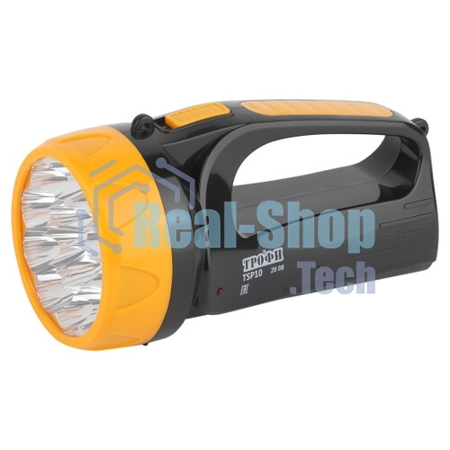 Фонарь ТРОФИ TSP10 акку 4v1.5ah 15хLED 2 режима карт