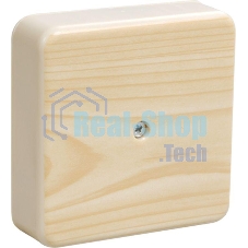 Коробка распаячная ОП 75х75х28 IP20 КМ41216-04 (6 клем. 6 кв.мм) сосна IEK UKO10-075-075-028-K34 Коробка распаячная ОП 75х75х28 IP20 КМ41216-04 (6 клем. 6 кв.мм) сосна IEK UKO10-075-075-028-K34