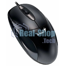 Мышь проводная Genius XScroll V3 черный, 1000 dpi, USB, кнопки - 3