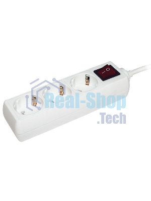 Удлинитель IEK WYP10-16-03-03-ZK-N 3х3 м с заземл. 16А IP20 У03К с выкл. ПВС 3х1