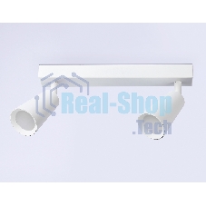 Накладной поворотный спот Ambrella light TA13145/2 WH белый GU10/2 max 12W 295*60*130