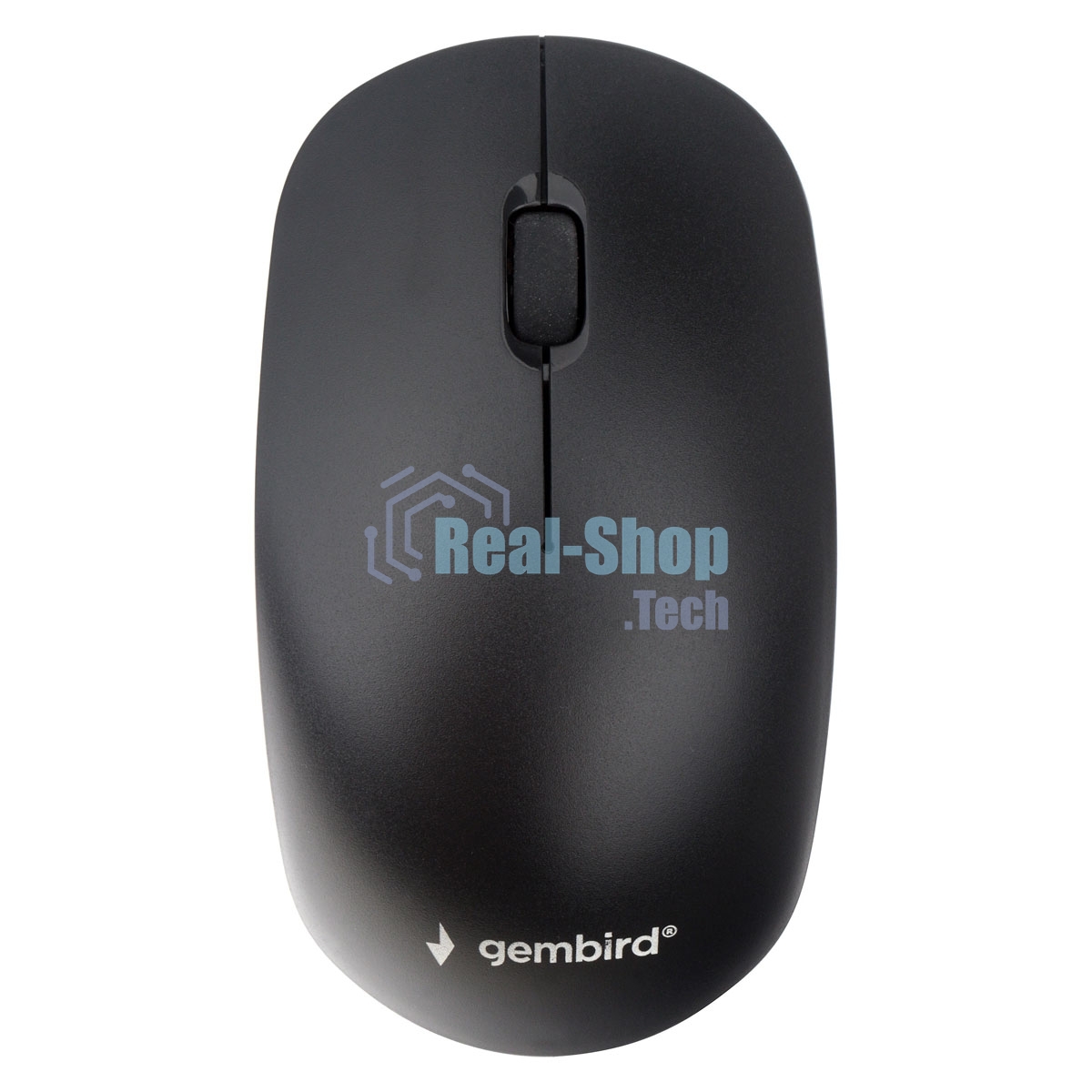Мышь беспроводная Gembird MUSW-435 черный, 1600 dpi, радиоканал, USB, кнопки - 3