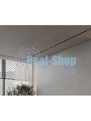 Трековый светильник GL2340 BK черный IP20 20W 3CCT 3000-6400K 48V 400*10*37