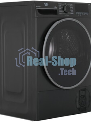 Сушильная машина Beko B3T47239A антрацит, 7 кг, сушка - тепловой насос, программ - 15, 59.7 x 84.6 x 54.3 см