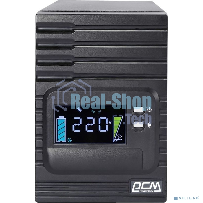 Источник бесперебойного питания Powercom Smart King Pro+ SPT-2000-II LCD 1600Вт 2000ВА черный