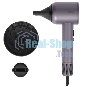 Фен Centek CT-2272 перламутр, 1800 Вт, компактный, ионизация