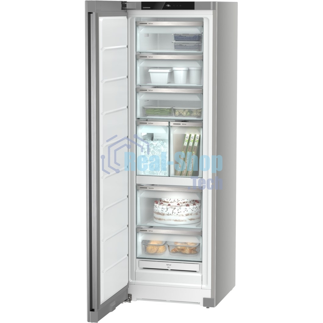 Морозильная камера Liebher часть Side-by-Side XRFsf 5240 и XRFsf 5245, Plus, NoFrost, серебристый, 262л, 7 ящиков