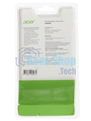 Мышь беспроводная Acer OMR060 черный, 1600 dpi, радиоканал, USB, кнопки - 6
