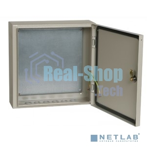 Корпус металлический ЩМП-4.4.1-0 74 У2 IP54 IEK YKM40-441-54 размеры 400х400х150 мм