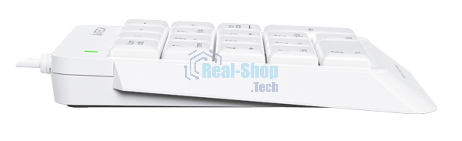 Числовой блок проводной A4Tech Fstyler FK13P, USB, белый