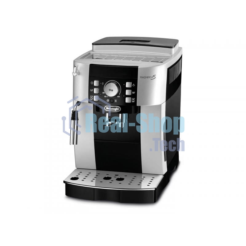 Кофемашина автоматическая DeLonghi ECAM 21.117.SB серебристый/черный, исп. кофе - зерновой/молотый, 1.8 л, 1450 Вт, 15 бар