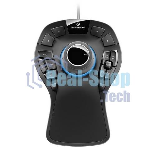 Мышь проводная 3DConnexion SpaceMouse Pro (3DX-700040) черный, 2000 dpi, USB, кнопки - 15