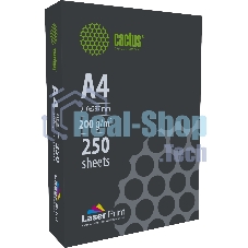 Бумага Cactus CS-LPA4200250 A4/200г/м2/250л./белый для лазерной печати