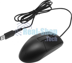 Комплект клавиатура+мышь A4Tech KR-3330S проводной, USB, 1200 DPI, чёрный