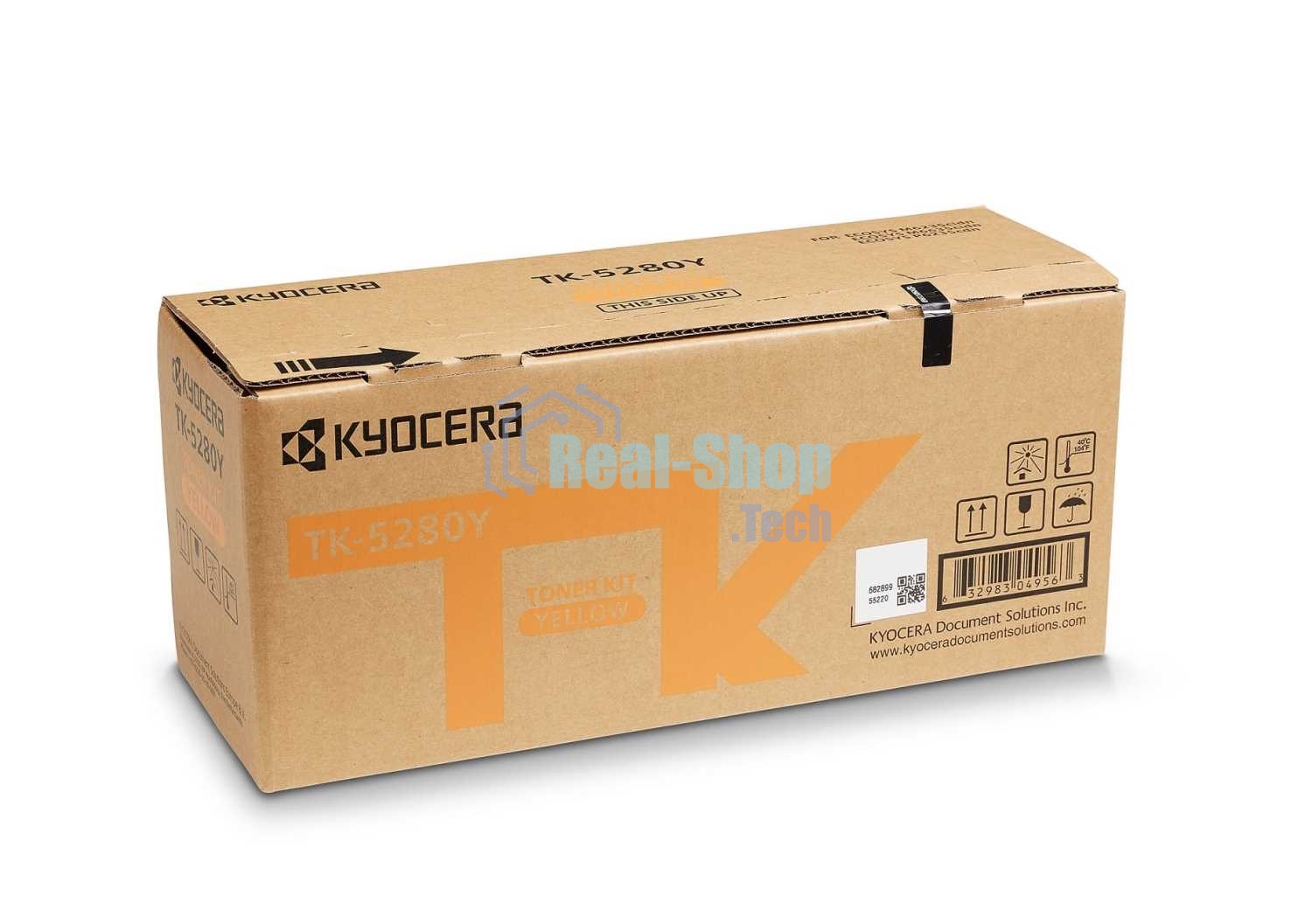 Картридж лазерный Kyocera TK-5280Y (1T02TWANL0) желтый для M6235cidn/M6635cidn/P6235cdn 11000 стр