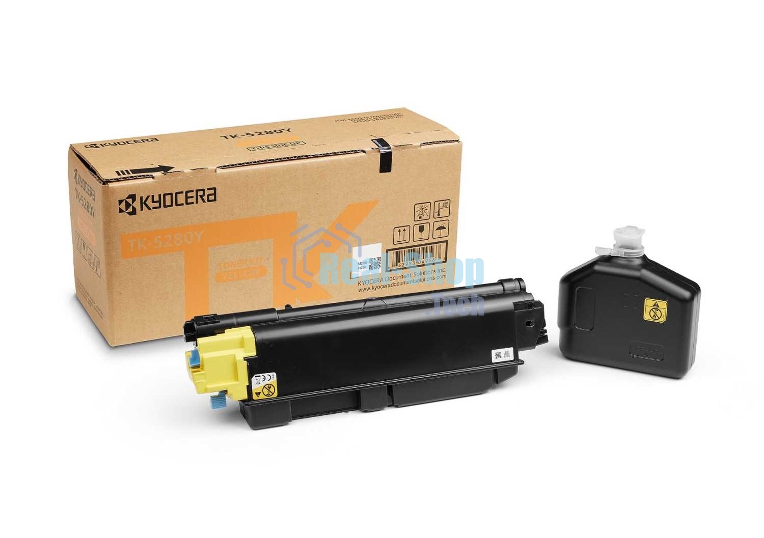 Картридж лазерный Kyocera TK-5280Y (1T02TWANL0) желтый для M6235cidn/M6635cidn/P6235cdn 11000 стр