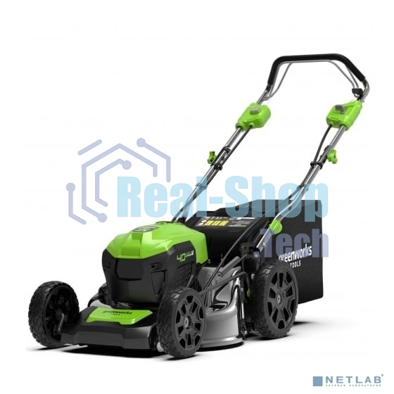 Газонокосилка аккумуляторная GreenWorks GD40LM46SP, 40 В, 0 Ач