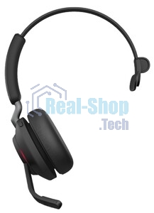 Гарнитура Jabra Evolve2 65 чёрный, беспроводная, Bluetooth, до 37 ч